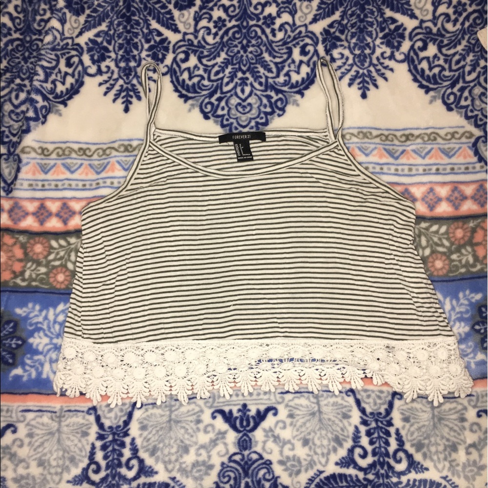 Forever 21 tank top crop top